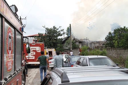 مرگ یک کودک بر اثر آتش سوزی در روستای کاسمده آمل