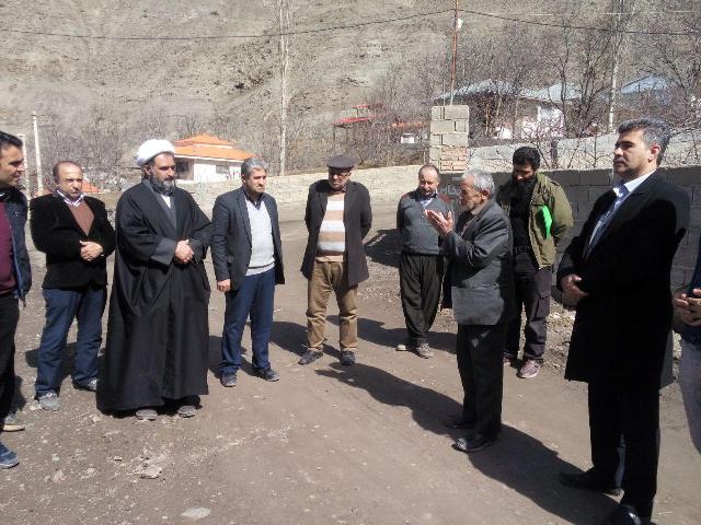 حل مشکل اهالی روستای آهنسر بهرستاق لاریجان پس از ۸ سال 