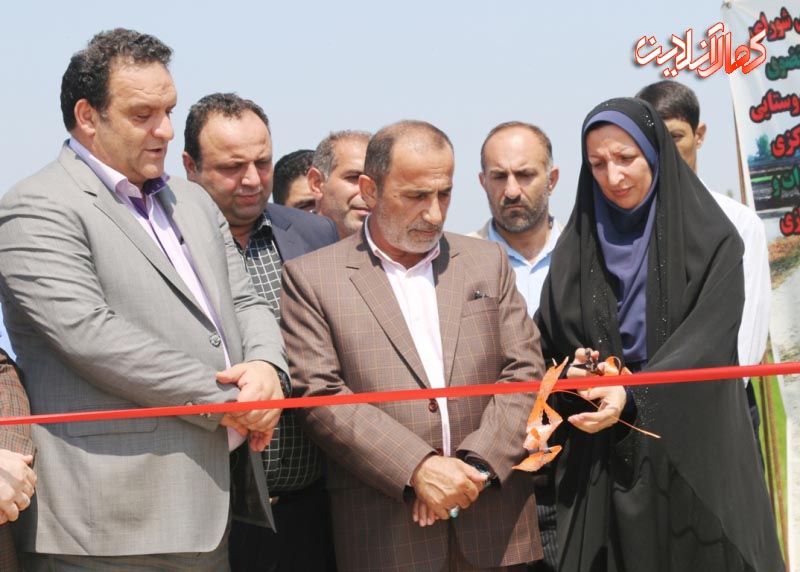 بخش مرکزی آمل پیشرو در افتتاح پروژه های عمرانی هفته دولت