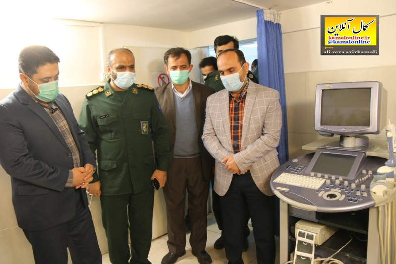 بخش ویژه تصویربرداری سونوگرافی در مرکزدرمانی شهید رجائی سپاه آمل راه اندازی شد 
