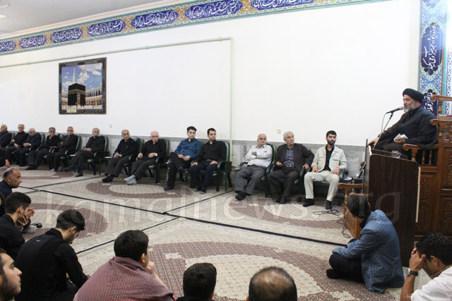 مراسم عزاداری حسینی در تکیه مشایی آمل برگزار شد+عکس