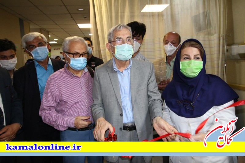 مجهز ترین بخش ICU تنفسی با فشار منفی مازندران در بیمارستان خصوصی تخصصی شمال آمل افتتاح شد