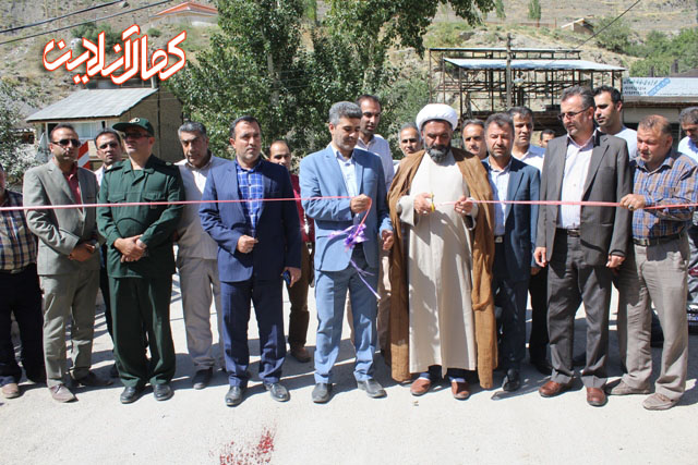 گزارش تصویری افتتاح پروژه های هفته دولت بخش لاریجان آمل