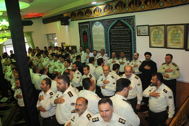 گزارش تصویری کمال آنلاین از برگزاری عزاداری حسینی در ادارات آمل