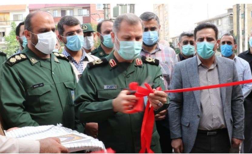 افتتاح نوزدهمین مرکز تجمیع واکسن کرونا مازندران درآمل  