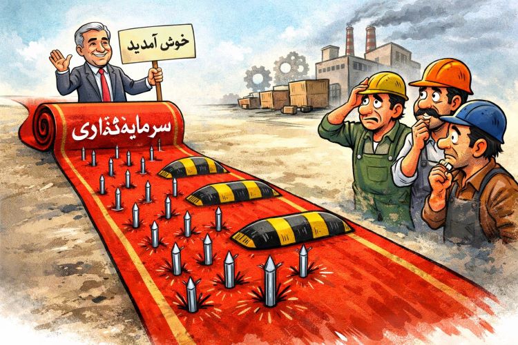 سرمایه‌گذار فرش قرمز نمی‌خواهد؛ لطفاحمایت کنید! یادداشتی از  علیرضا عزیزکمالی 