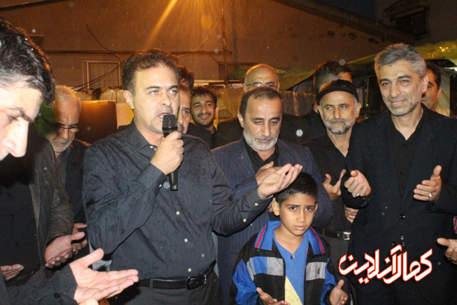 گزارش تصویری کمال آنلاین از مراسم کلنگ زنی حسینیه رضوان آمل