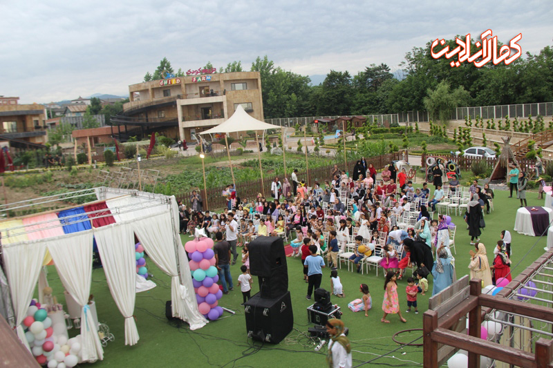 برگزاری جشن یک سالگی مزرعه کودک اکسین و روز دختر 