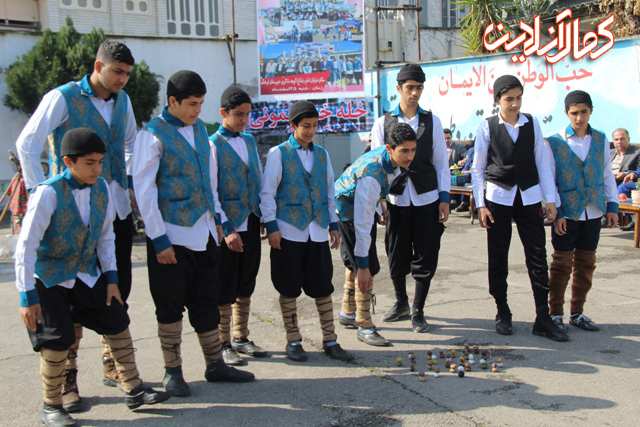 گزارش تصویری کمال آنلاین ؛ برگزاری دومین جشنواره بومی محلی دردبیرستان فرهنگ آمل 