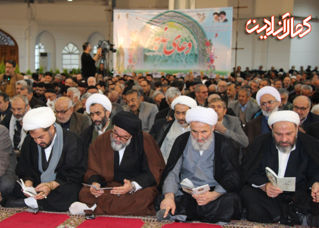 گزارش تصویری کمال آنلاین از مراسم دعای ندبه شهرستان آمل ویژه سالگرد حماسه 6 بهمن       