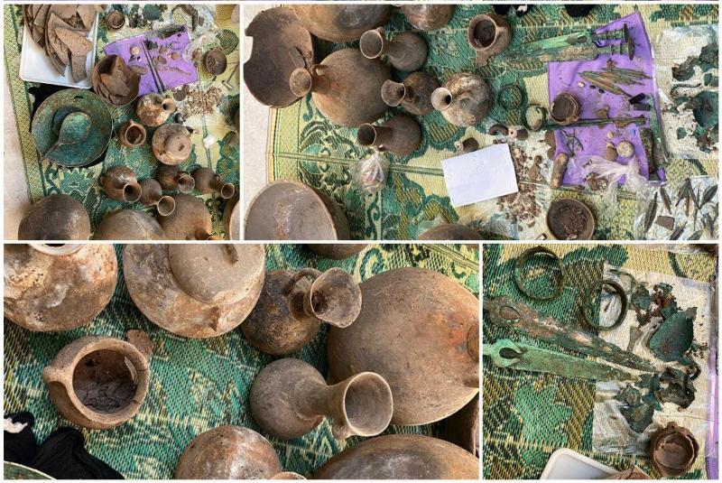 ۴۵ قطعه شیء تاریخی و عتیقه مربوط به دوران عصر آهن در منطقه چلاو آمل کشف و ضبط شد.