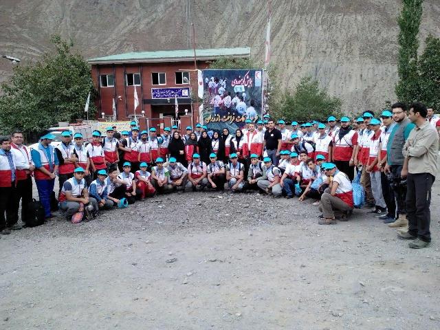 همایش کوهنوردی اعضای جوانان استان مازندران و اجرای طرح شوق رویش در شاهاندشت آمل