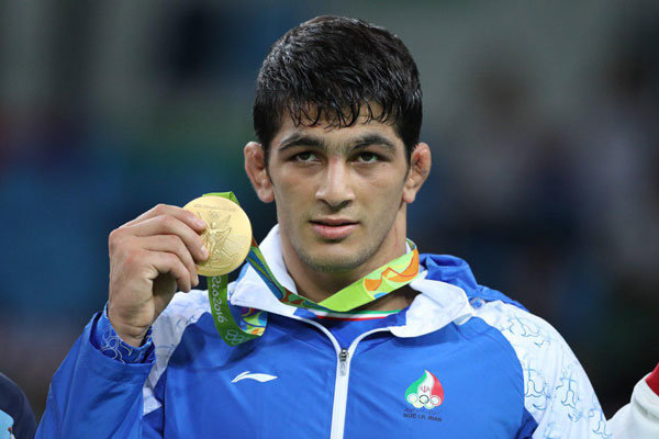 گزارش تصویری/ مدال طلای حسن یزدانی در کشتی آزاد المپیک