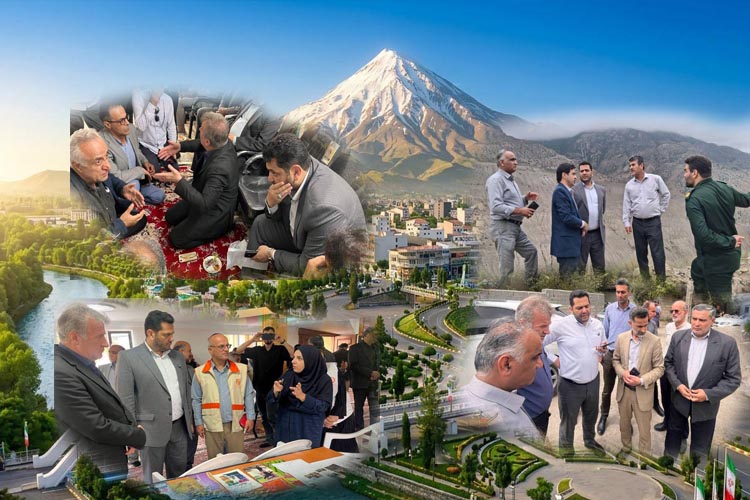 گزارش تصویری کمال آنلاین : بازدید میدانی نماینده مردم آمل درمجلس وفرماندار ویژه آمل از بخش لاریجان 