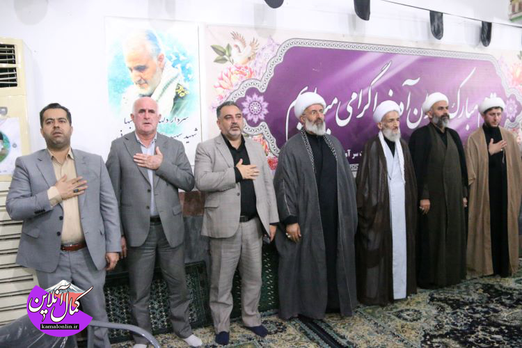 گزارش تصویری کمال آنلاین :آئین  بزرگداشت رهبر شهید امت و دهه آخر ماه صفر در مصلی دابودشت.