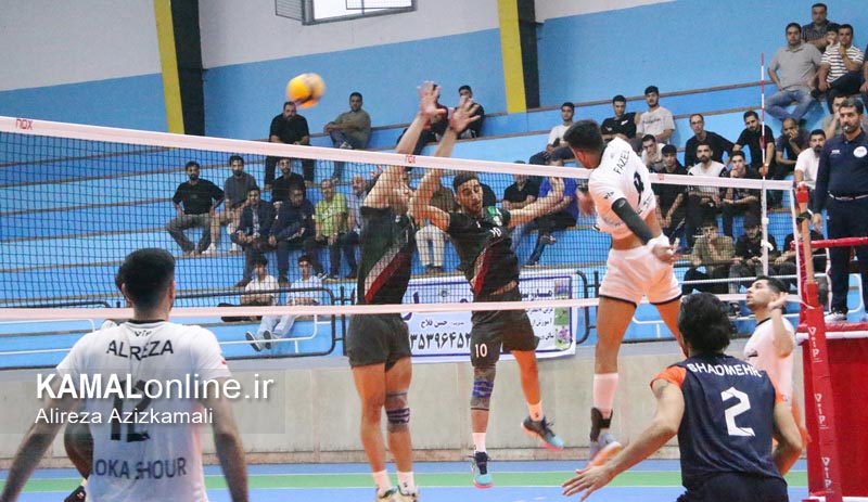 گزارش تصویری کمال آنلاین: شروع مقتدرانه شوکاشور آمل در لیگ دسته اول والیبال کشور