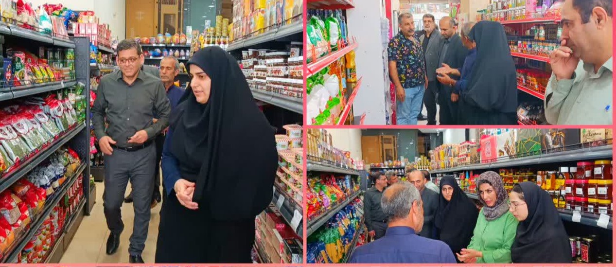 بازدید سرزده سرپرست فرماندار ی محمودآباد از بازار در روز تعطیل؛ هفت واحد صنفی زیر ذره‌بین پایش میدانی