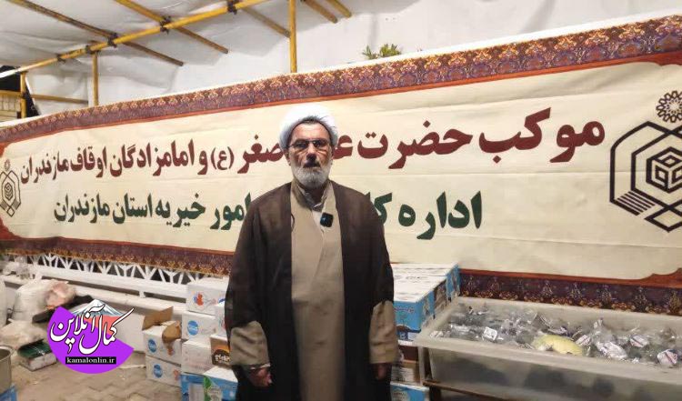 آغاز خدمت‌رسانی به زائران اربعین حسینی با فعالیت شبانه‌روزی در موکب اوقاف مازندران در سامرا + تصاویر 