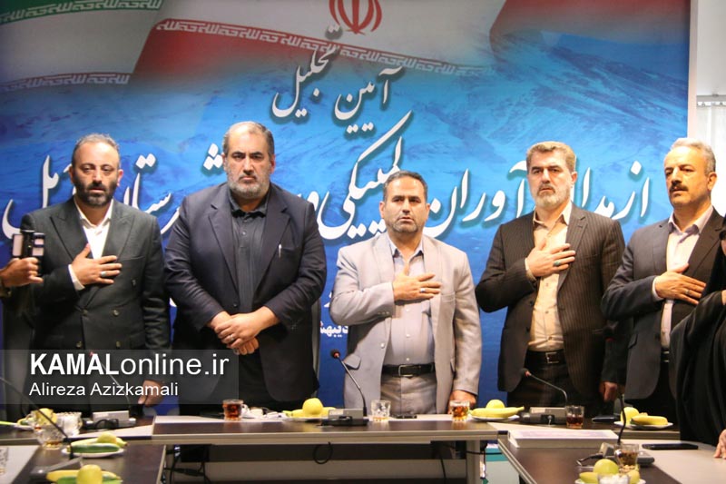گزارش تصویری کمال آنلاین: تجلیل شورا وشهرداری آمل از ورزشکاران مدال‌آور المپیکی و جهانی