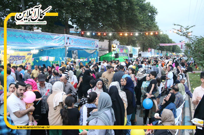 گزارش تصویری کمال آنلاین: استقبال مردمی از جشن بزرگ و بین المللی عید غدیر (2) 