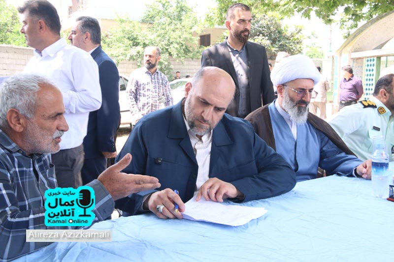 گزارش تصویری کمال آنلاین: دیدار چهره به چهره مردم دابودشت با مسئولین شهرستان 