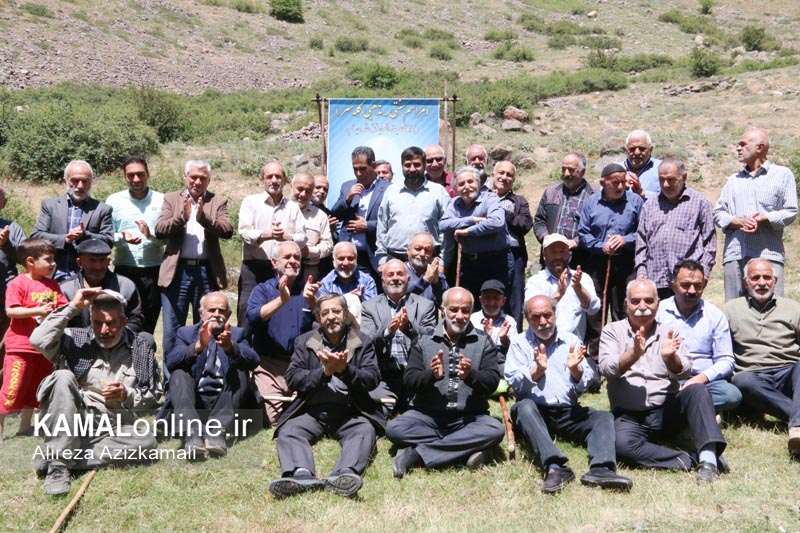 گزارش تصویری کمال آنلاین: برگزاری مراسم سنتی مذهبی کیله سر در شهر رینه 