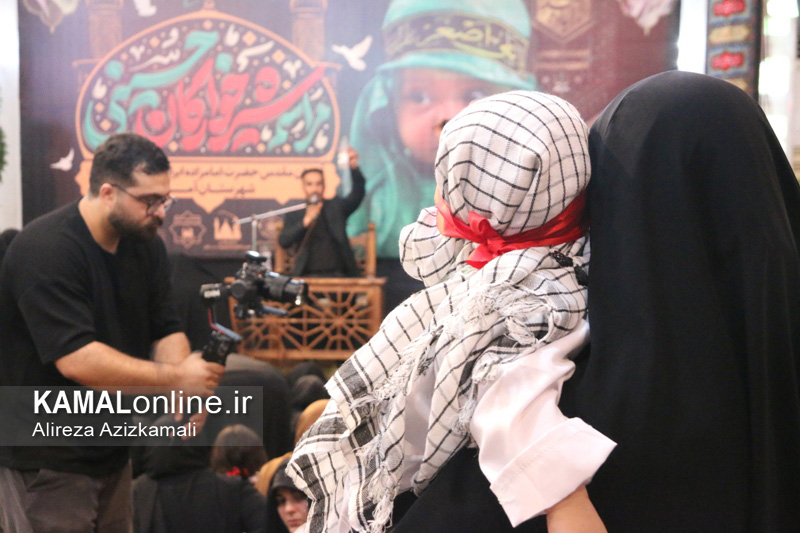 گزارش تصویری کمال آنلاین : همایش بزرگ شیر خوارگان حسینی درآستان مقدس امام زاده ابراهیم آمل 