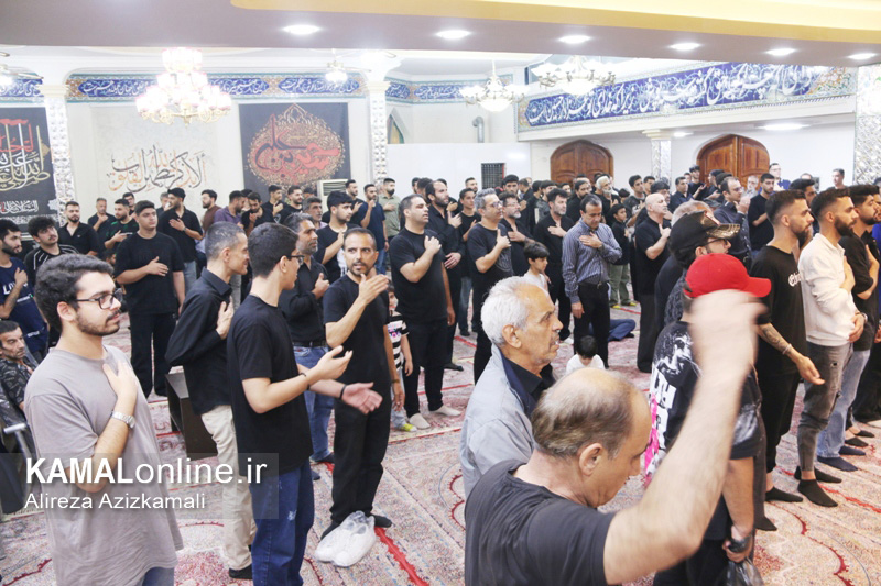 گزارش تصویری کمال آنلاین از آیین عزاداری تاسوعای حسینی طایفه مشایی