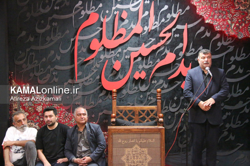 گزارش تصویری کمال آنلاین: عزاداری هیئت های ورزشی شهرستان آمل 