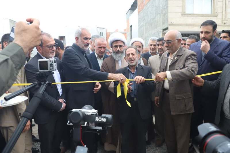 افتتاح و بهره برداری تجمیعی ۵۳۱ واحد طرح نهضت ملی مسکن مازندران در آمل 