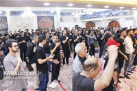 گزارش تصویری کمال آنلاین از آیین عزاداری تاسوعای حسینی طایفه مشایی